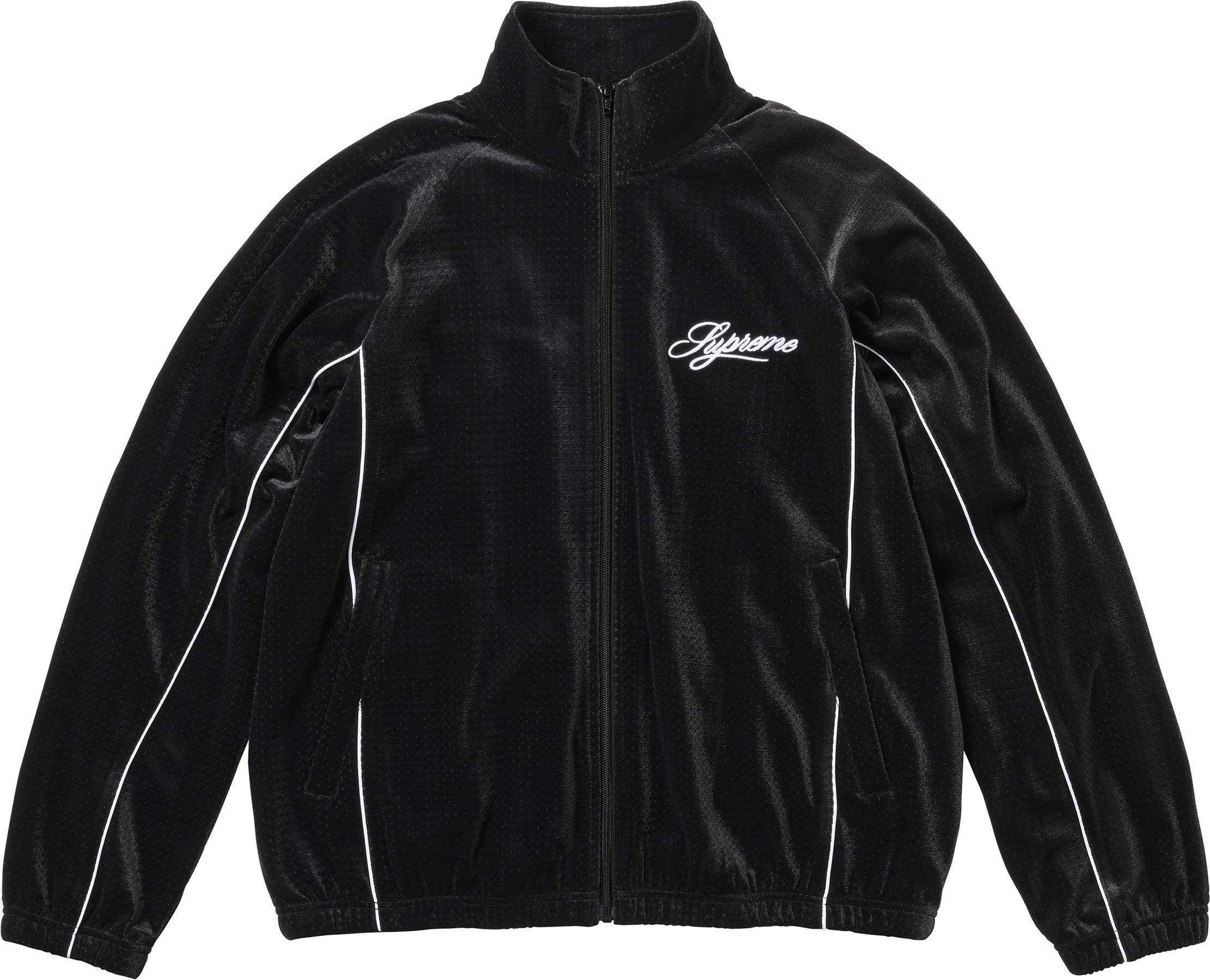 Velour Mesh Track Jacket view 8